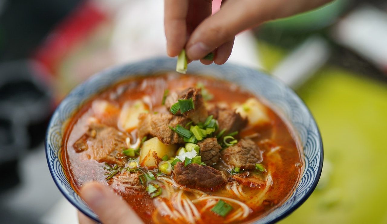 A bowl that warms you up
